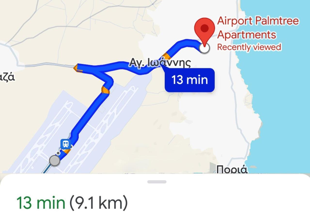 Airport Palmtree Apartments - 15Min From Airport Артемида Екстериор снимка